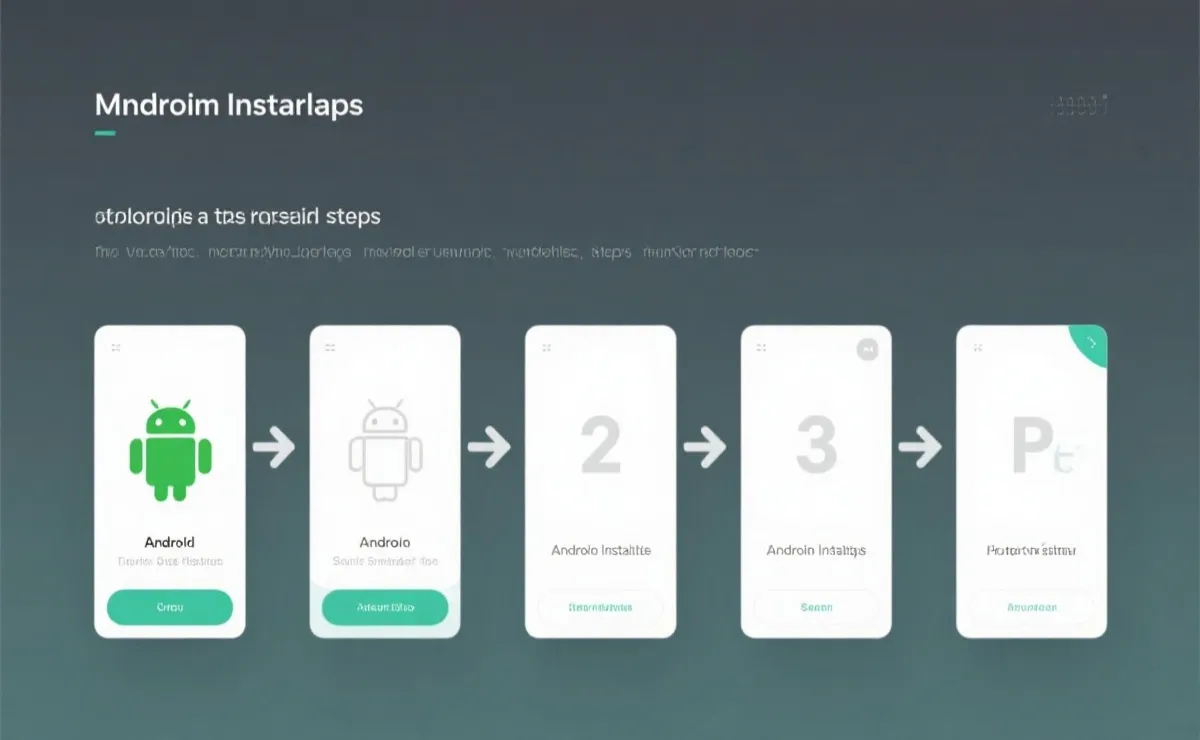 Android 安装示意图